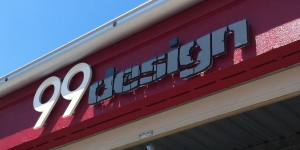 99 Design Shopfront 3D Signage
