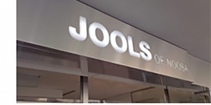 Jools Storefront 3D Signage