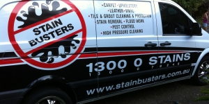 Stain Busters Van Wrap