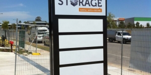 Depot Storage Lightbox Signage