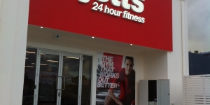 Caloundra Jetts Gym Shopfront Signage