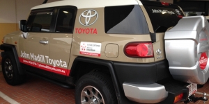 Madills Toyota Car Signage